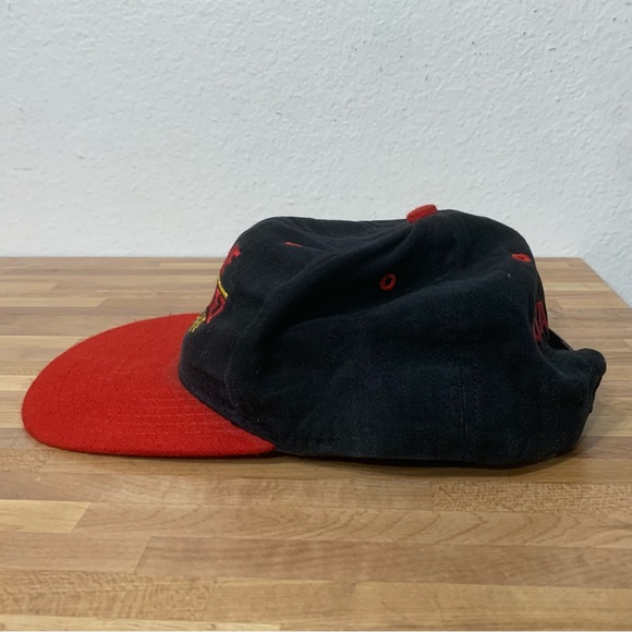 Vintage MGM Boxing Riddick Bowe vs Jorge Luis Gonzalez Snap Back Hat Adult - Picture 2 of 8